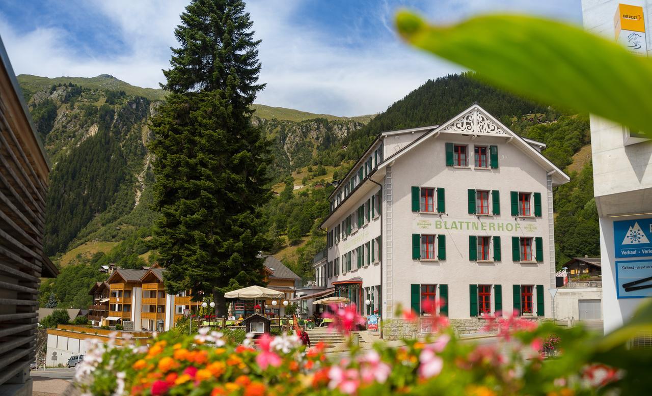Hotel Blattnerhof Blatten bei Naters Kültér fotó