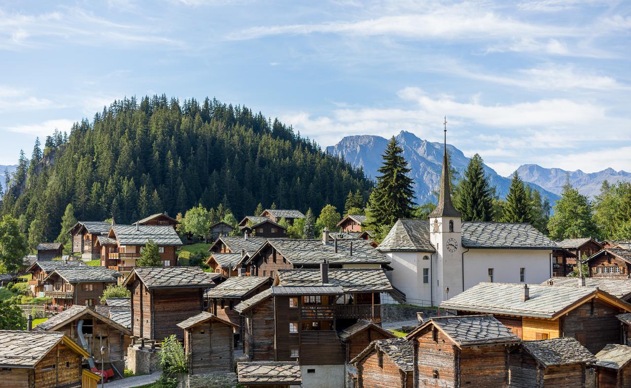 Hotel Blattnerhof Blatten bei Naters Kültér fotó