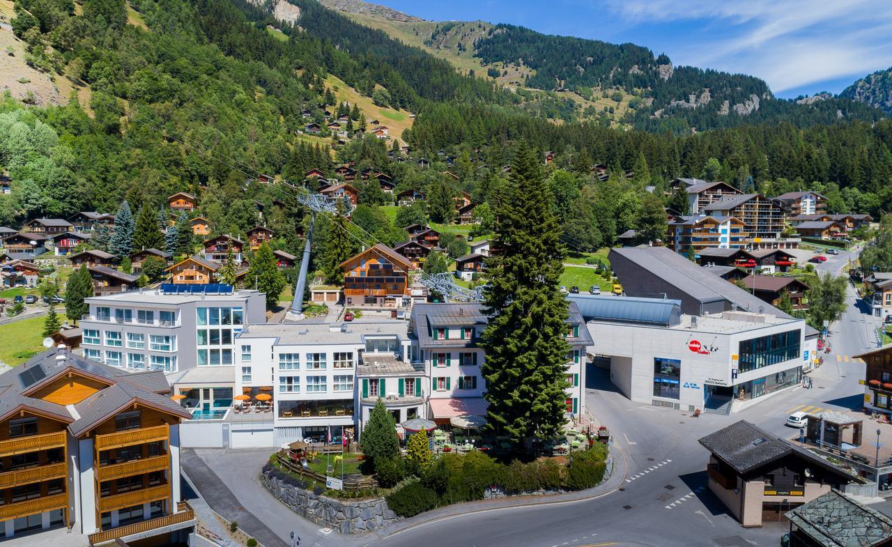 Hotel Blattnerhof Blatten bei Naters Kültér fotó
