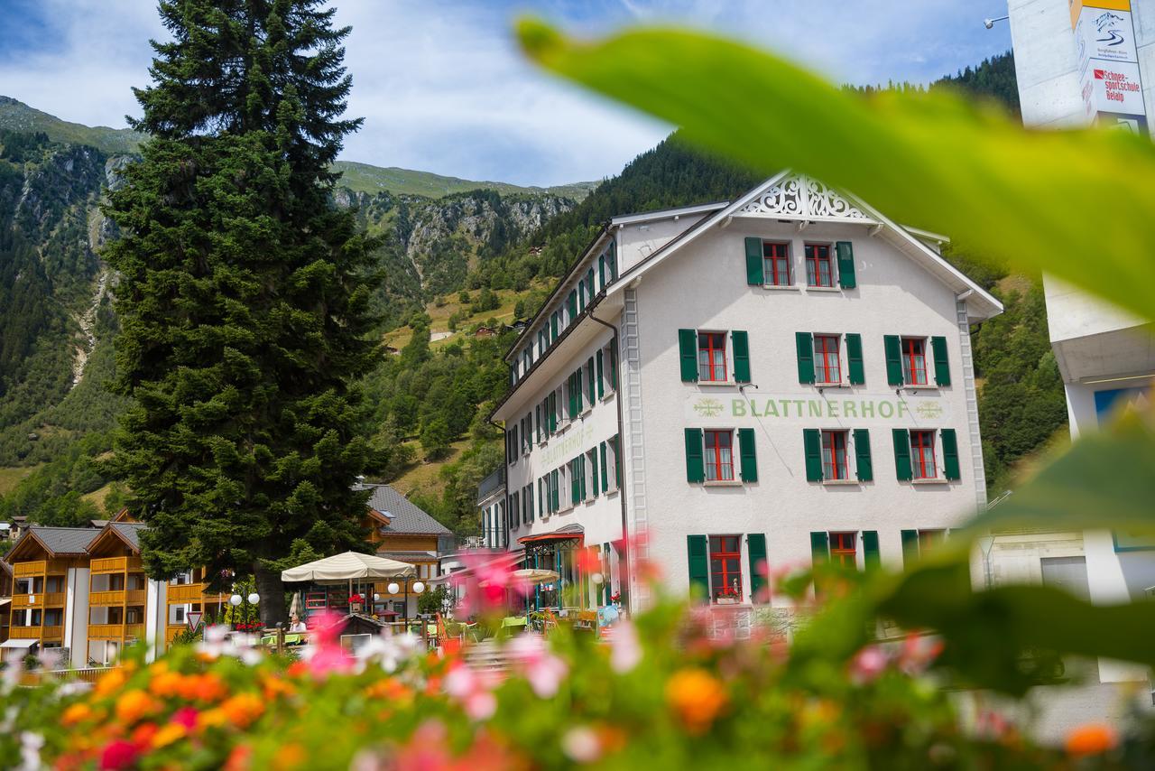 Hotel Blattnerhof Blatten bei Naters Kültér fotó